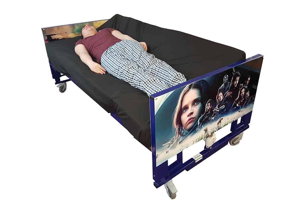 PIC Arctic Star Wars, Arctic Turning Bed White Frame