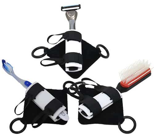 Gripping aid with mens grooming accessories