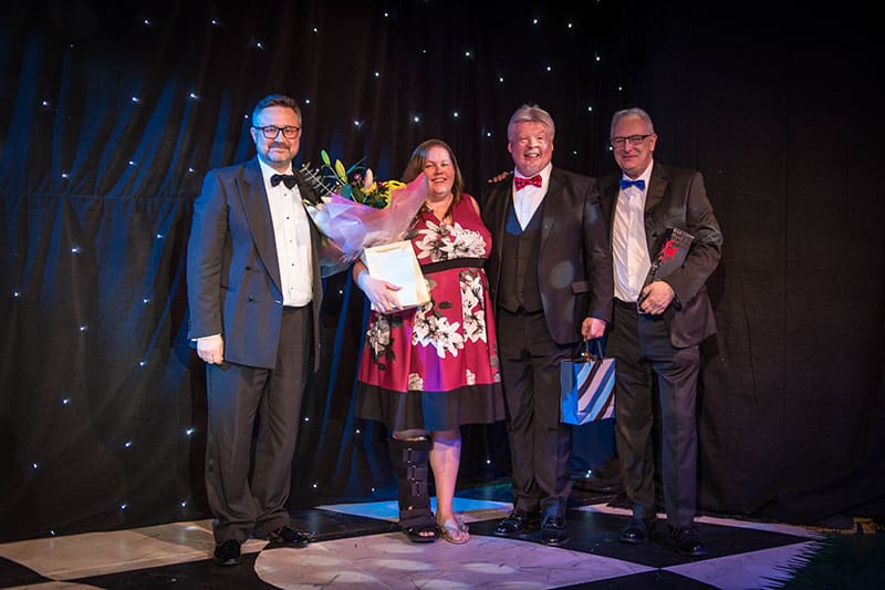 BHTA Awards Steve Perry, Sally Edginton and Alastair Maxwell