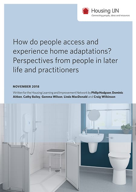 Housing LIN home adaptations report image