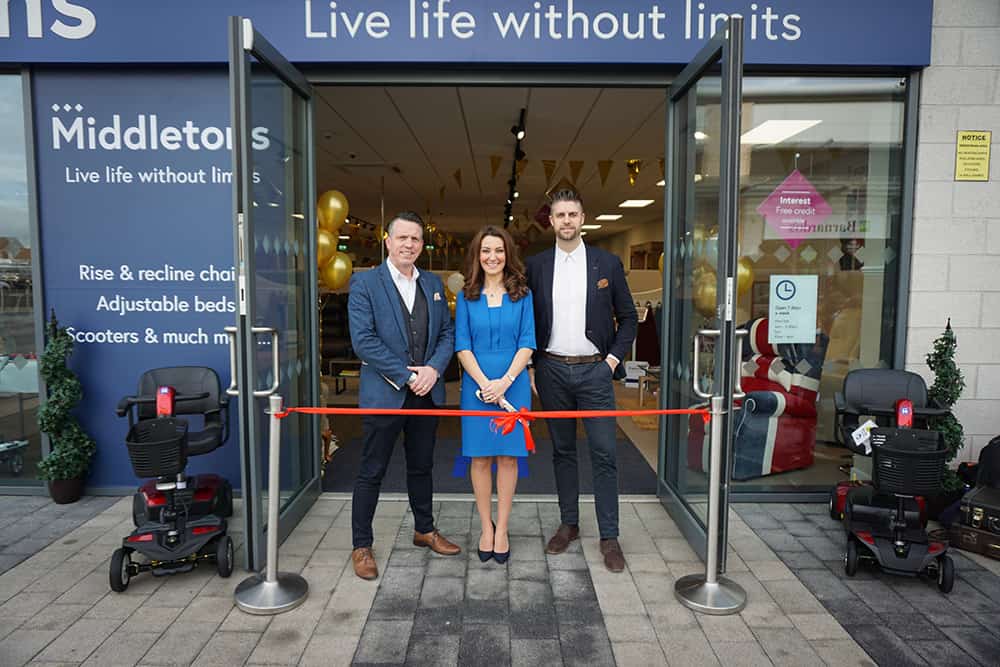 Middletons store opening image