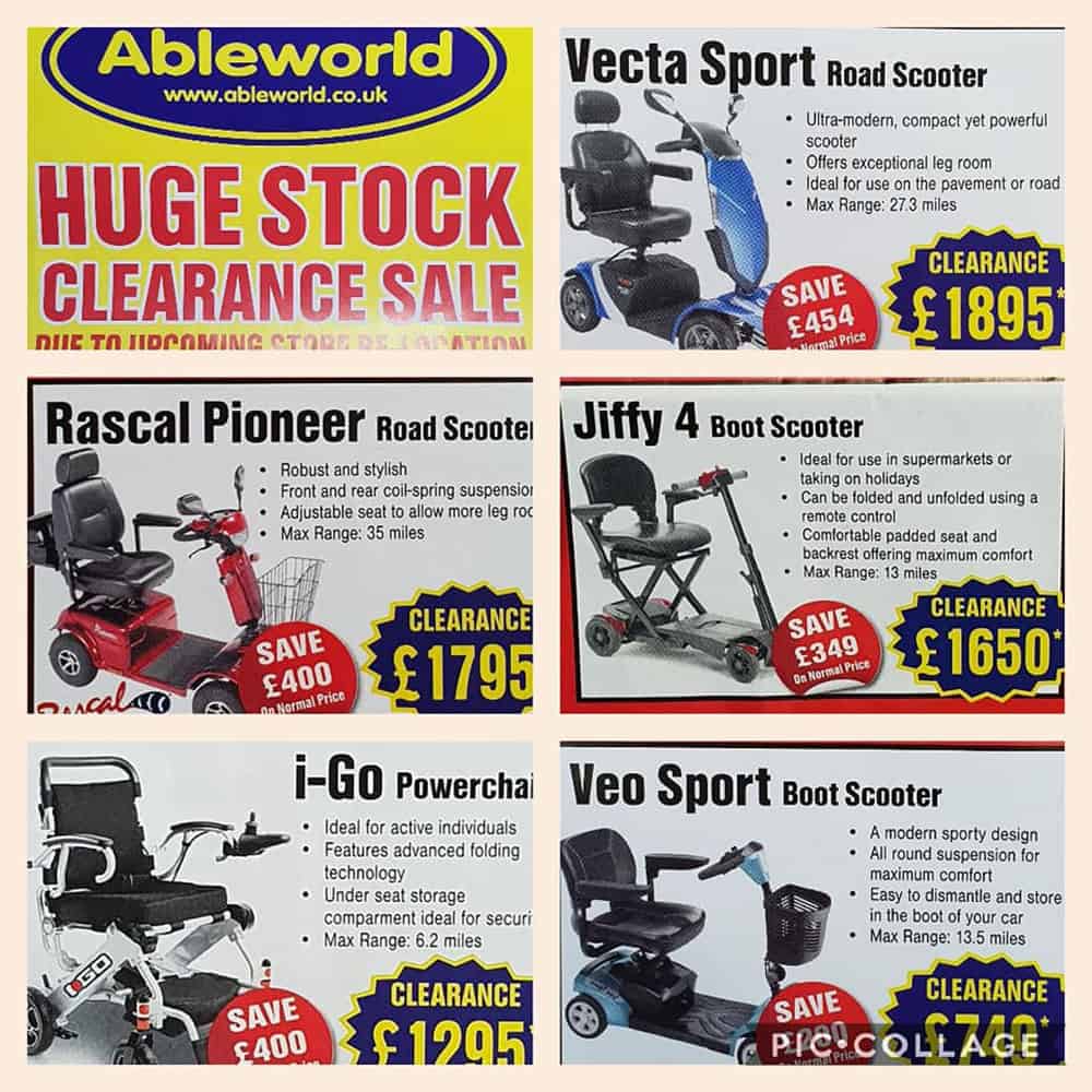 Ableworld Gloucester clearance stock image