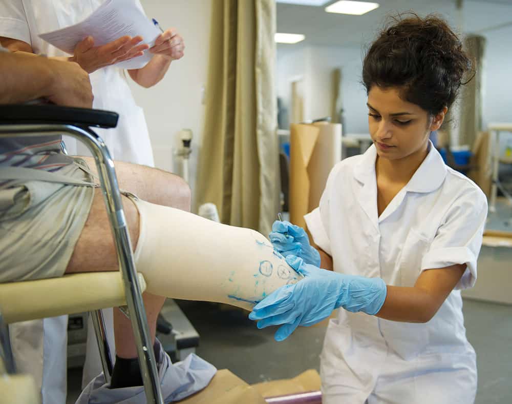 University of Salford prosthetics and orthotics image