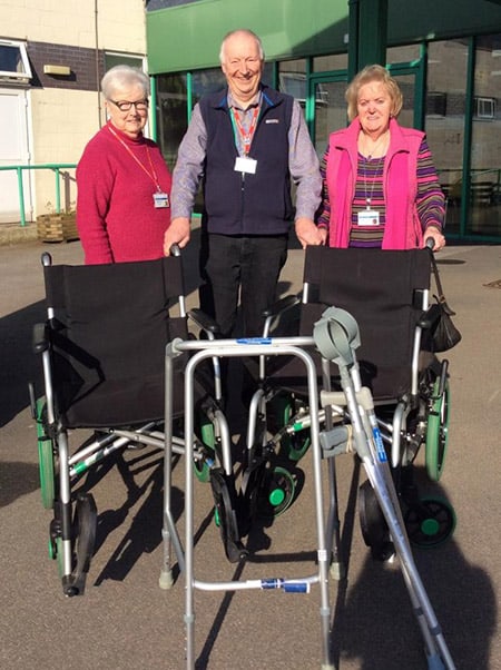 Airedale Hosital mobility equipment amnesty image