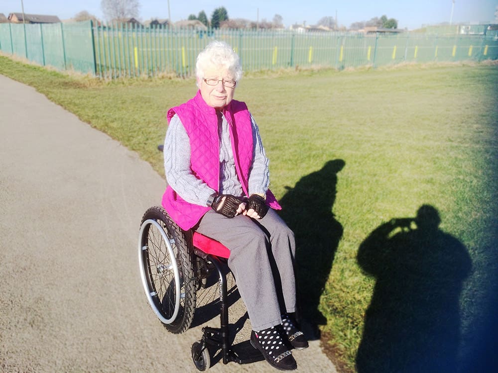 Yorkshire Care Equipment helps Carole find a suitable wheelchair image