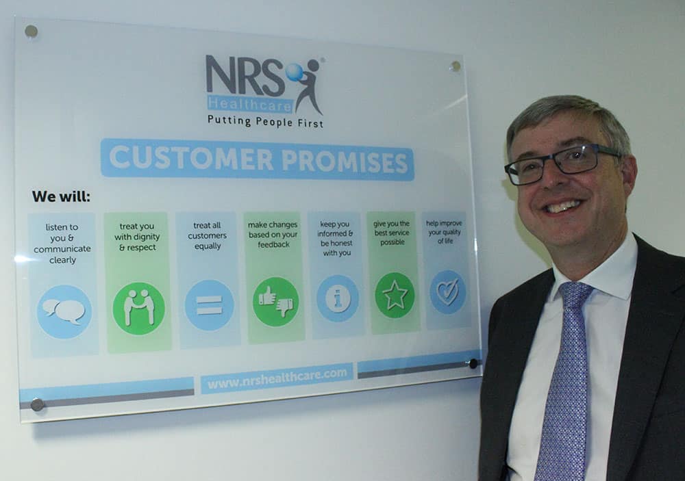 Jerry Benson CEO of NRS Healthcare