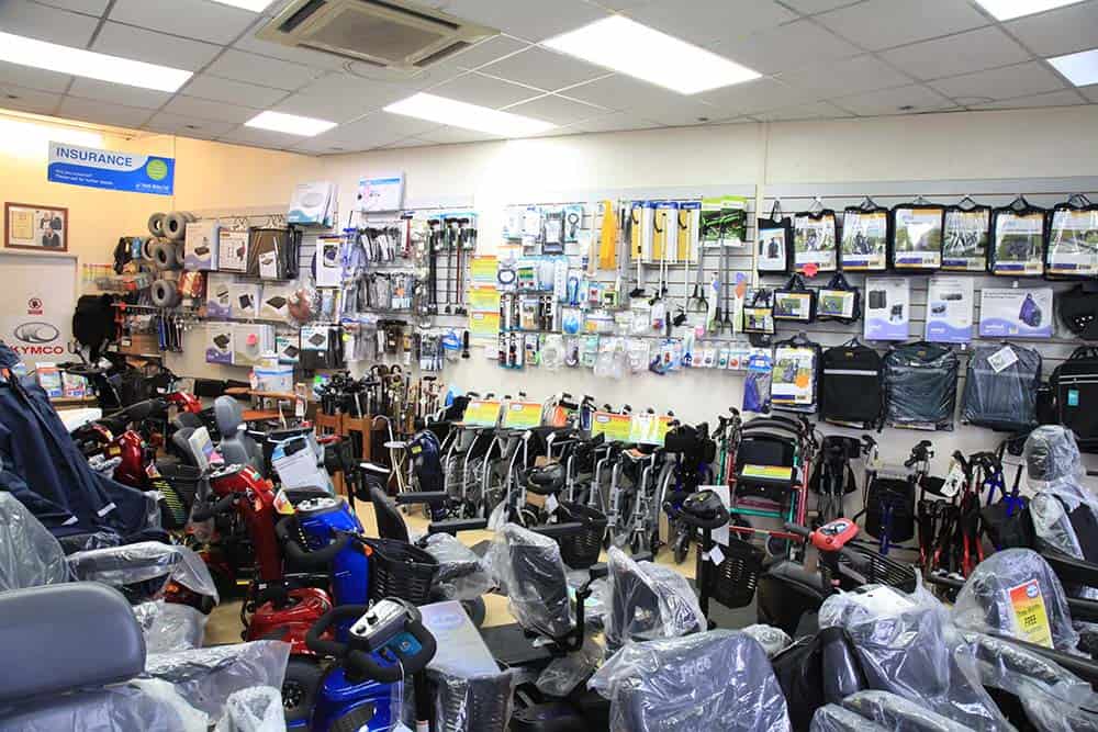 People First Mobility store interior Skegness