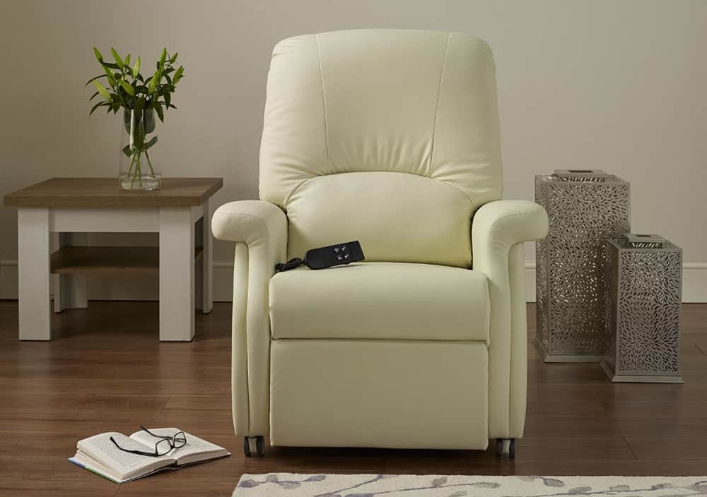 Richmond Dolce Chair in a room by Repose Furniture