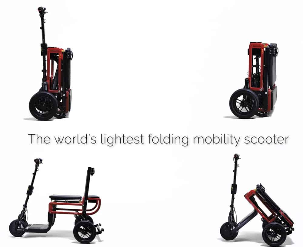 efoldi lightest scooter