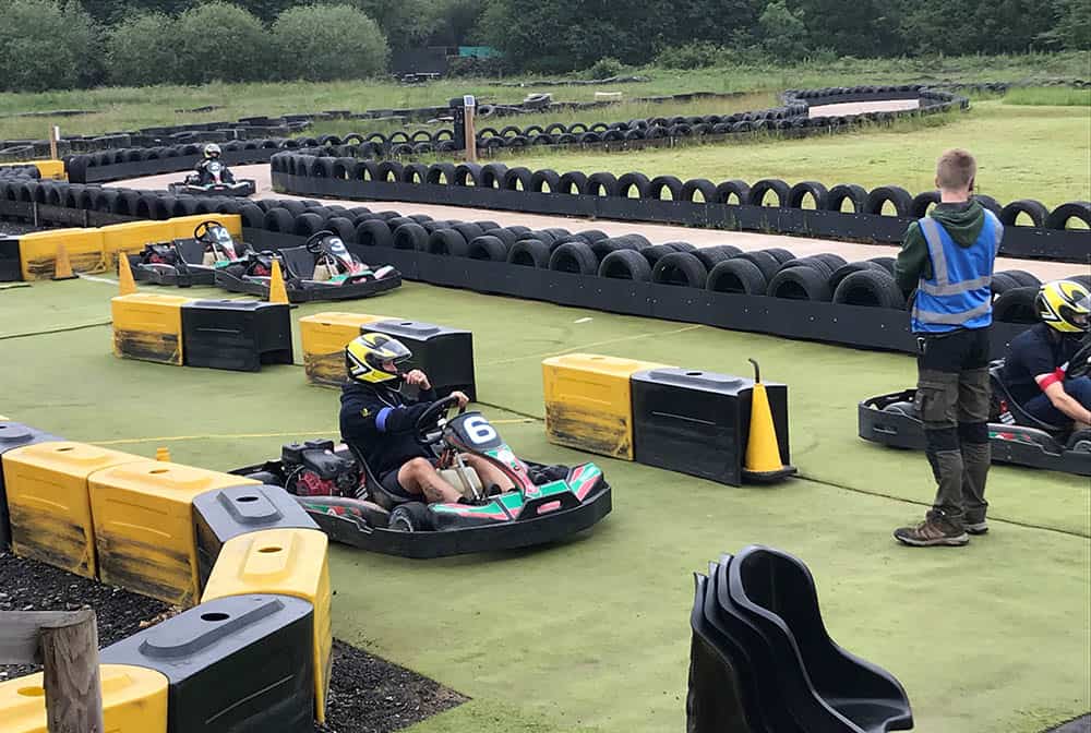 CCN Charity Day go karting and relay