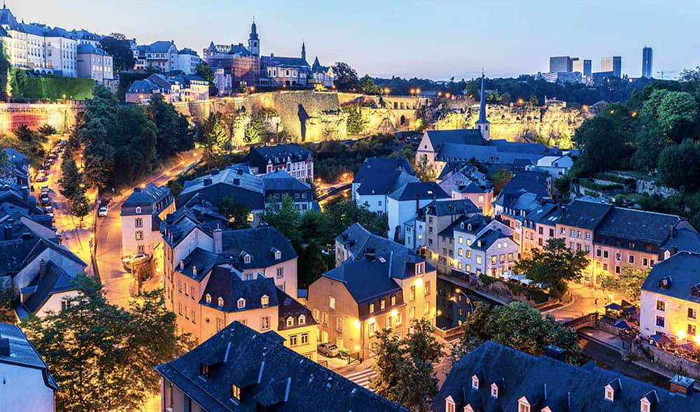 luxembourg most accessible city in Europe