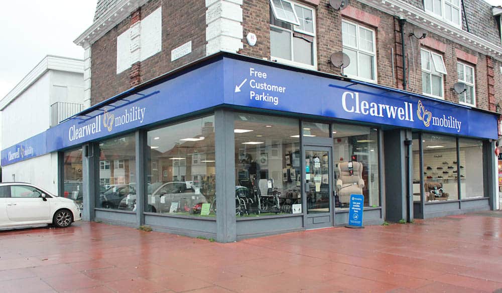 Clearwell Mobility Eastbourne ex-Bathstore premises