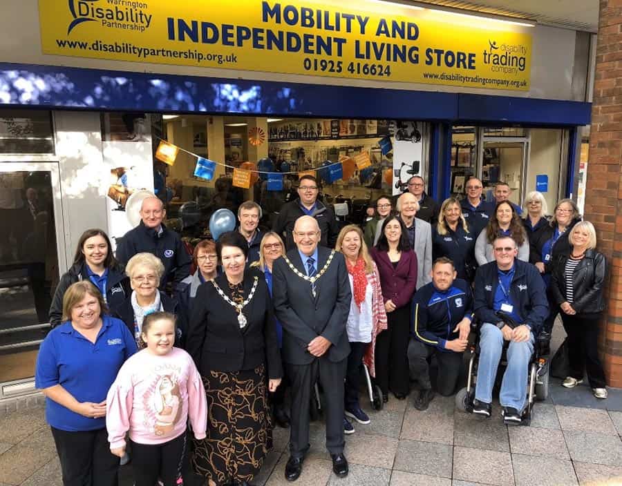 Warrington Disability partnership new Warrington store