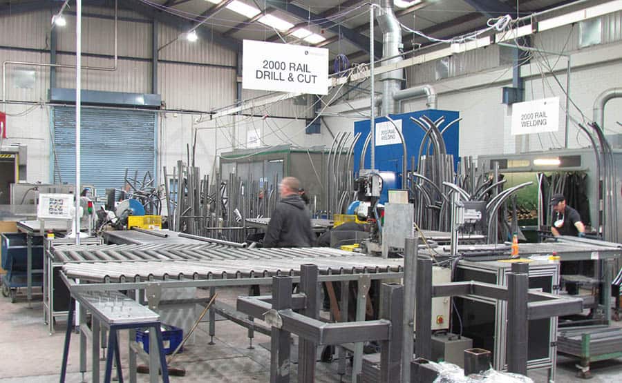 Handicare Manufacturing Metal Cutting