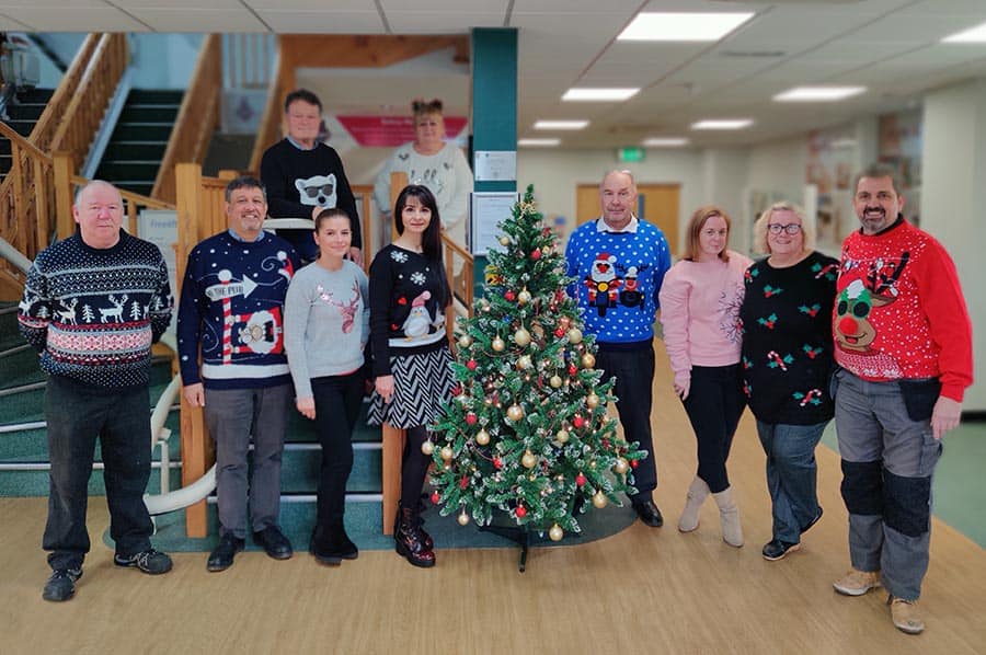 EMS Stairlifts Christmas Jumpers