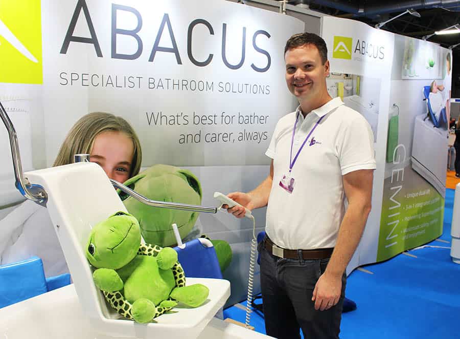 Simon Ferry OT on the Abacus Stand