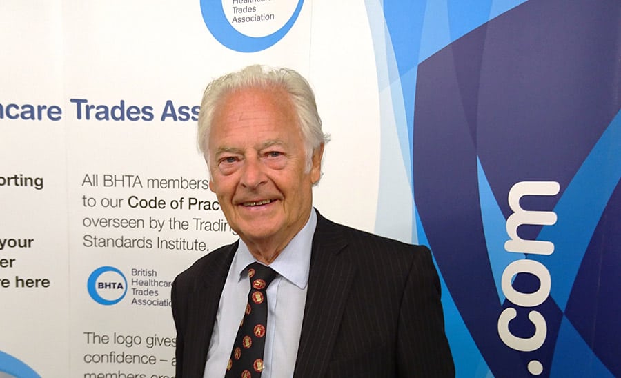 Ray Hodgkinson MBE former Director General of the BHTA