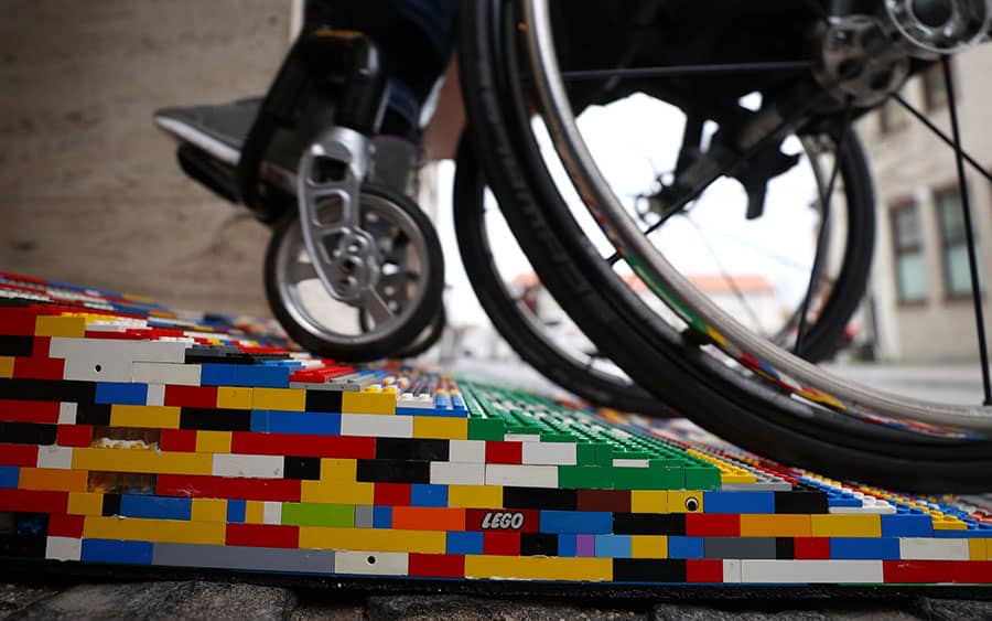 Wheelchair Ramp Lego