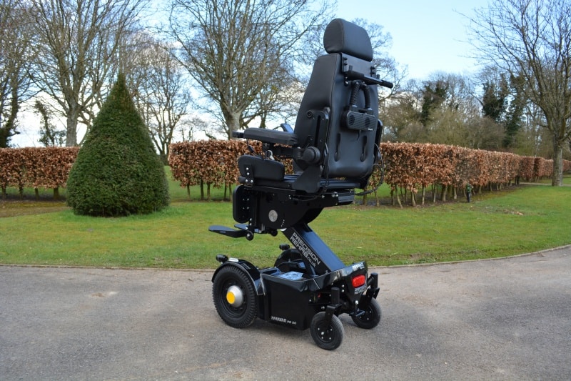 WheelAir V2 on a Precision Rehab Paravan PR50 powerchair image