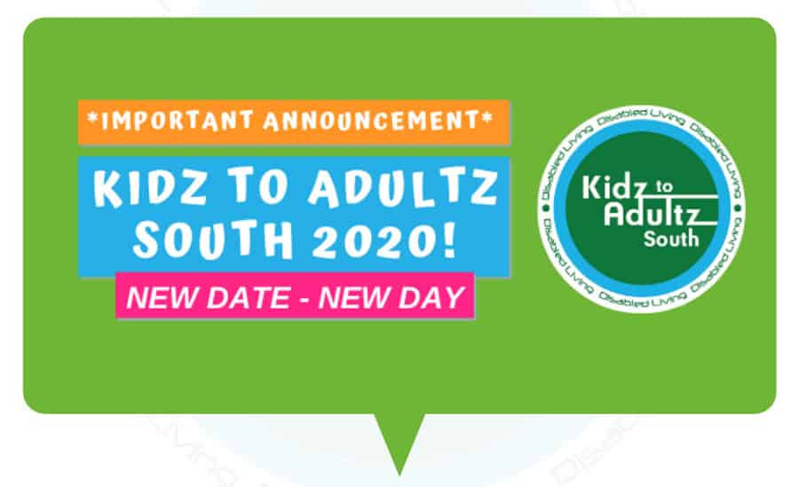 Kidz to Adultz Event Change