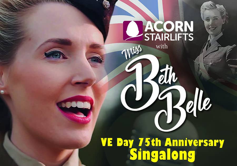 Acon Stairlift VE Day singalong