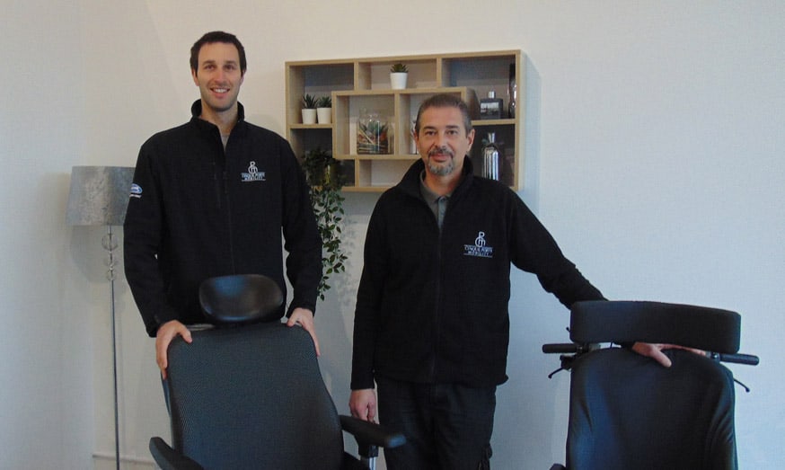 Chris Cox and Chris French Directors at Cinque Ports Mobility