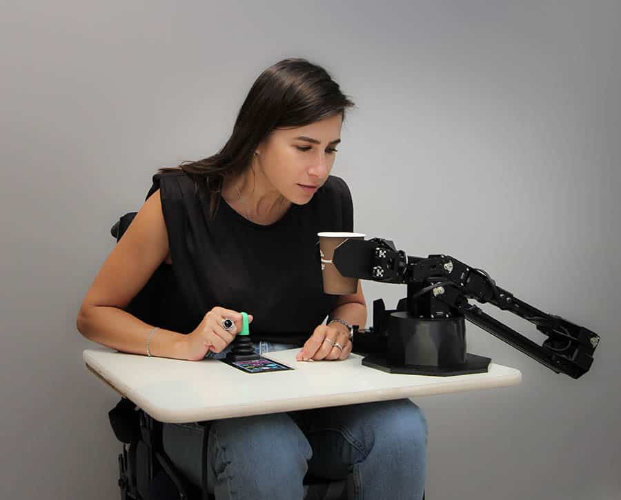 Intel assistive robotic arm image