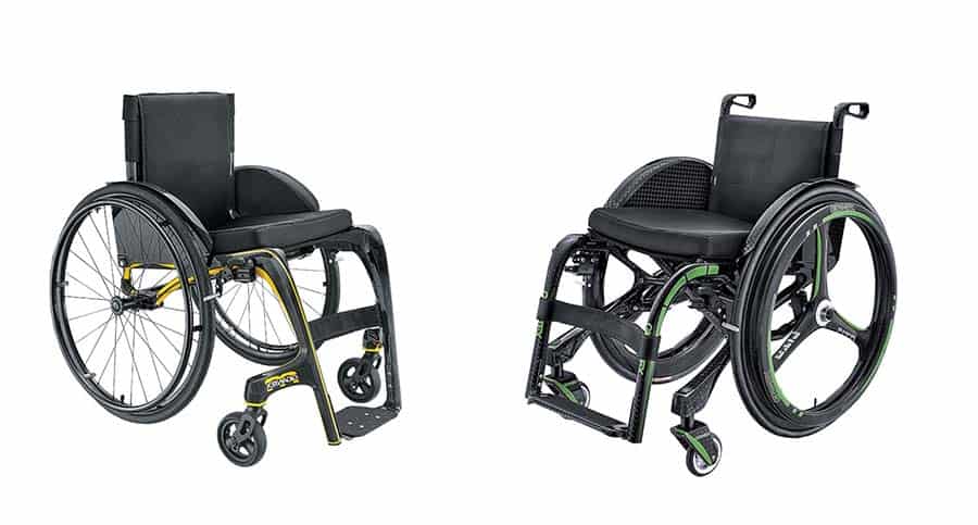 Taiwanese carbon fibre wheelchair models