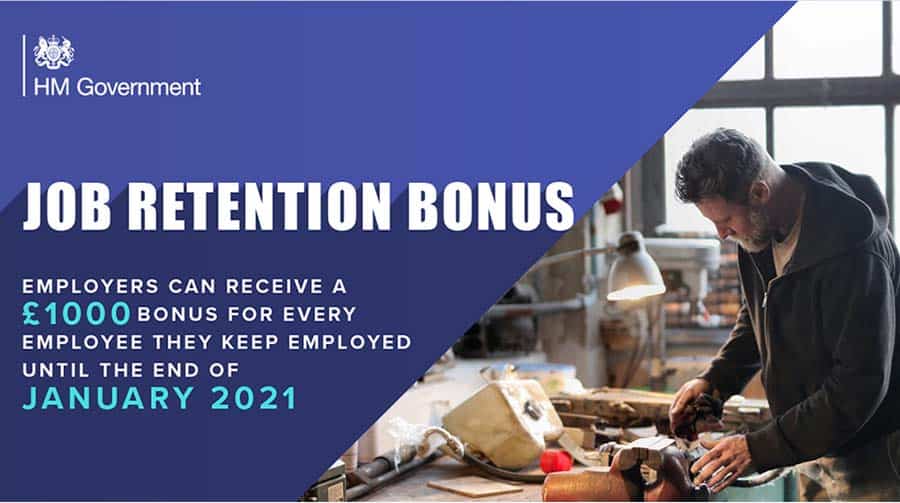 Gov job retention bonus