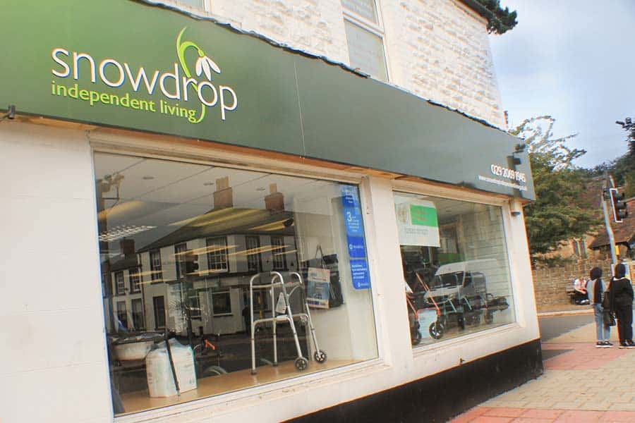 Snowdrop Independent Living Whitchurch Shop