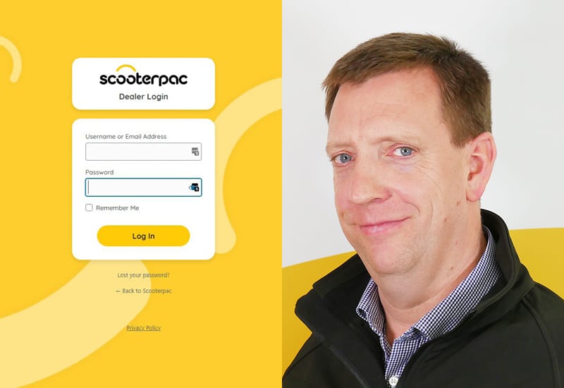 Scooterpac Dealer Portal image