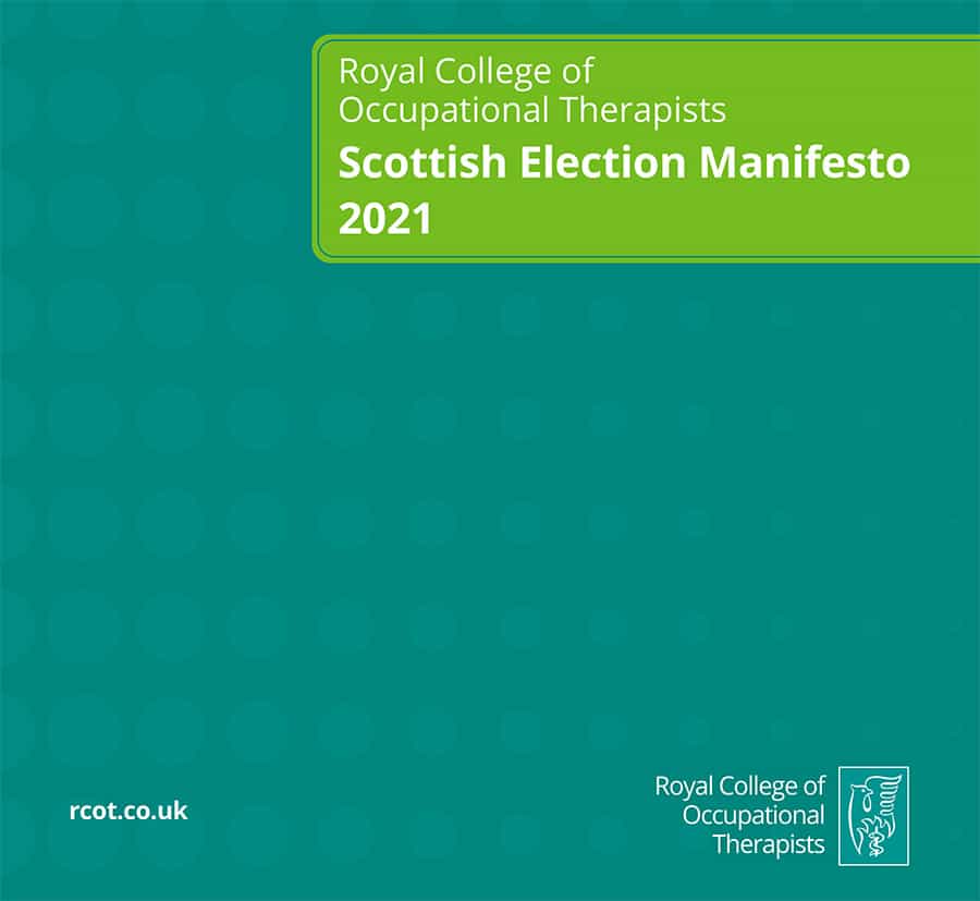 RCOT Scottish Election Manifesto 2021 image