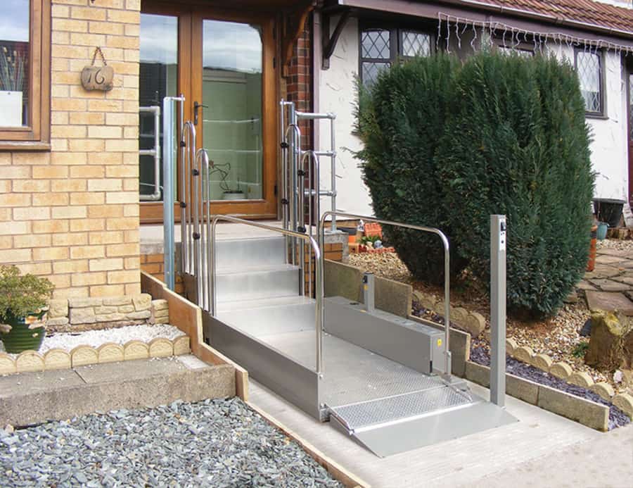 TSL 1000-Wheelchair-Step-Lift-Domestic-Disabled-Platform