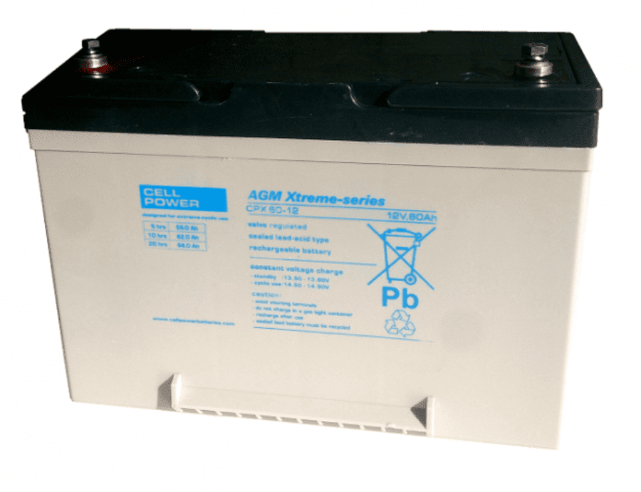 AGM Hybrid Battery 56Ah (C5) CellPower