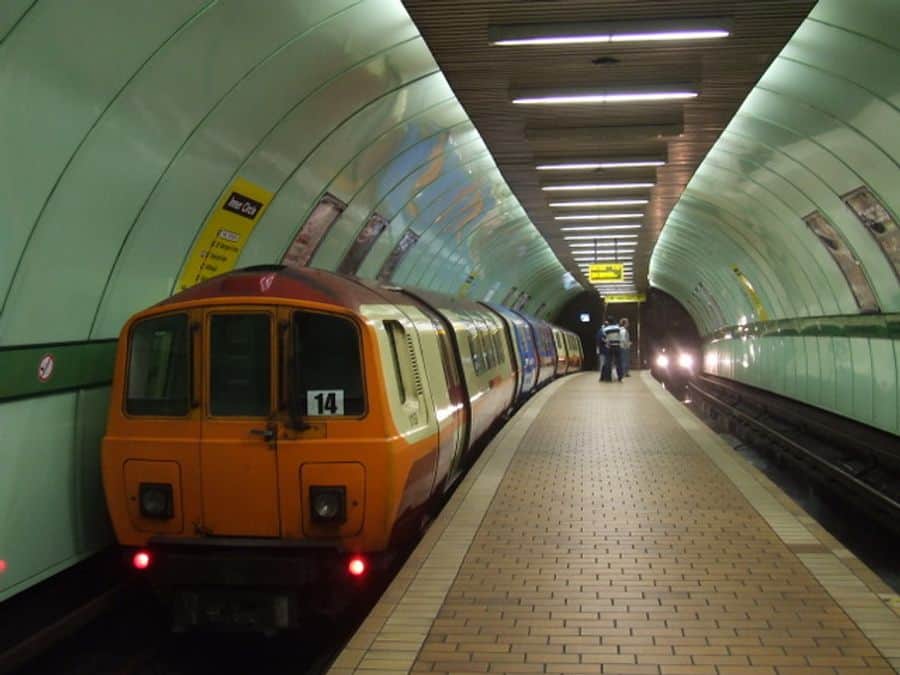 Cowcaddens subway station in Glasgow