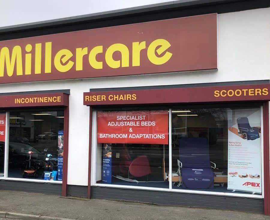 Millercare Warrington store