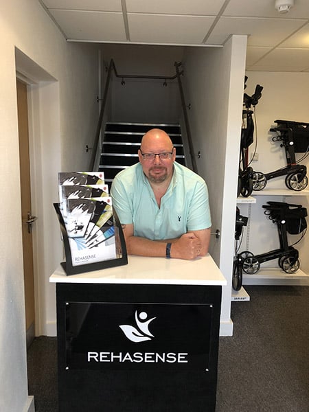 Lee French at Rehasense HQ image