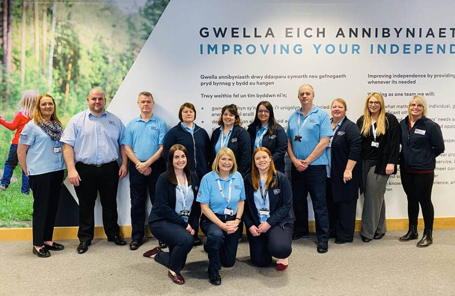 Carmarthenshire County Council’s Delta Wellbeing team image