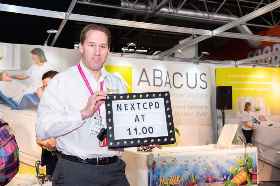 Duncan Latimer, Regional Assessment Manager for Abacus Specialist Bathroom Solutions.
