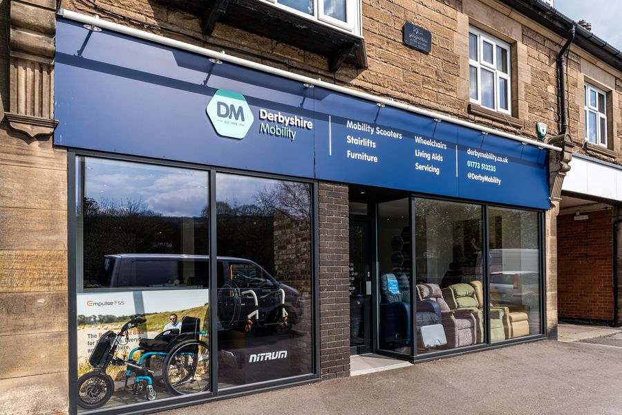 Derbyshire Mobility shopfront