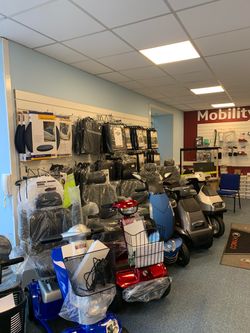 Mobility Matters inside store