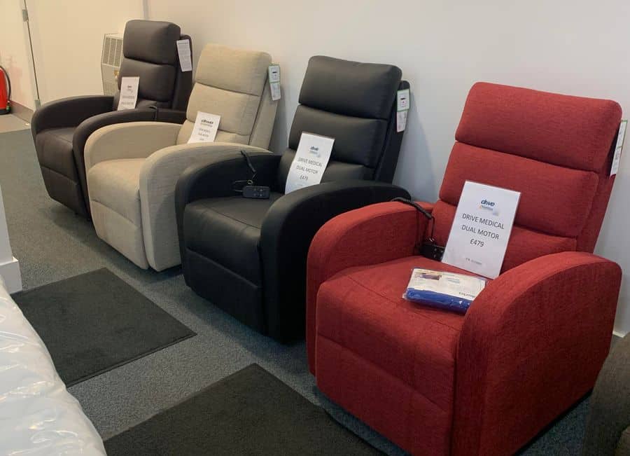 Mobility Matters rise and recliners