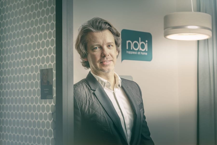 Co-founder and CEO of Nobi, Roeland Pelgrims 
