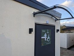 Changing Places toilet in RHS Garden Harlow Carr