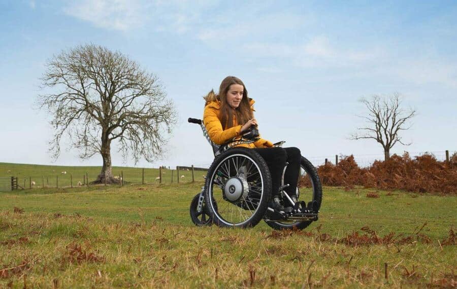 Trekinetic all-terrain wheelchairs