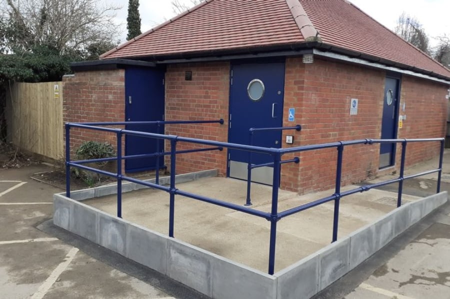The Welland Park accessible toilet facility