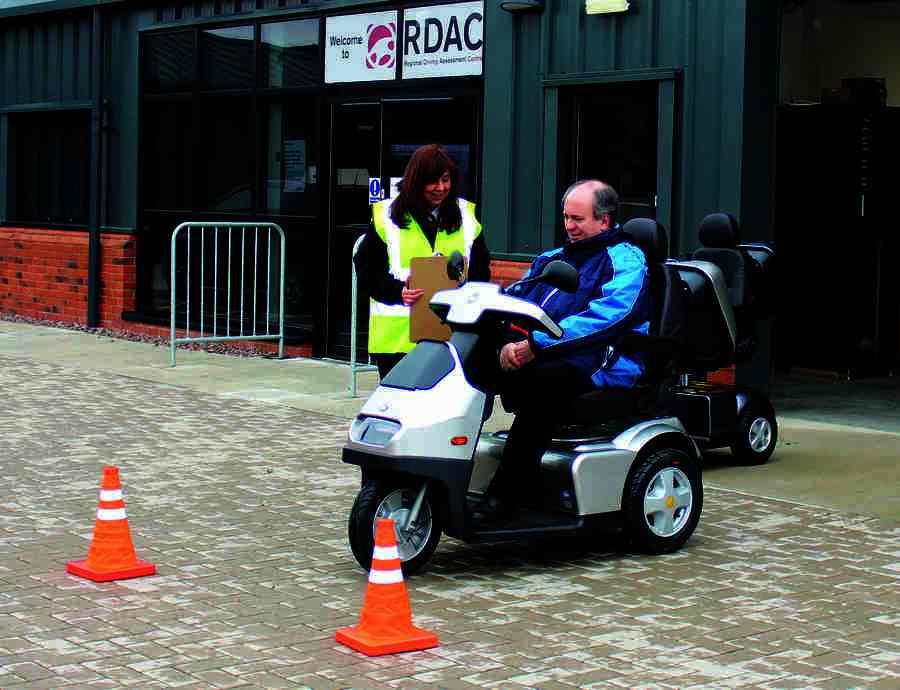 Driving Mobility safe scooter training