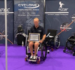 Cyclone Mobility award win at Disability Expo 23