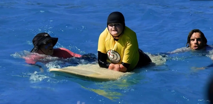 Jae Edward, para surfer