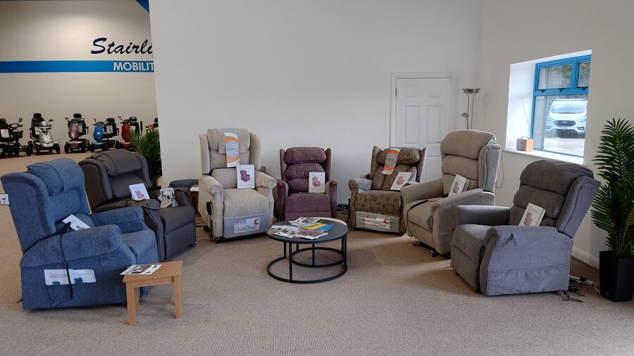 Riser recliners at Stairlift Solutions NI